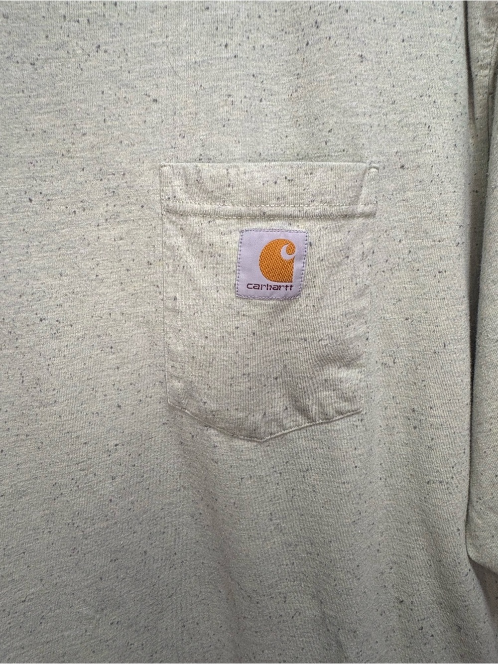 Carhartt Men's Short Sleeve Pocket T-Shirt in sage Heather